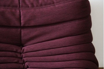 中古　美品　数回使用のみ!　Ligne roset(リーン・ロゼ)　ROSETTOGO(ロゼトーゴ)　張地Hランク　タグ付き　洗練されたモダンデザインの1人掛けソファ　(R-085769)