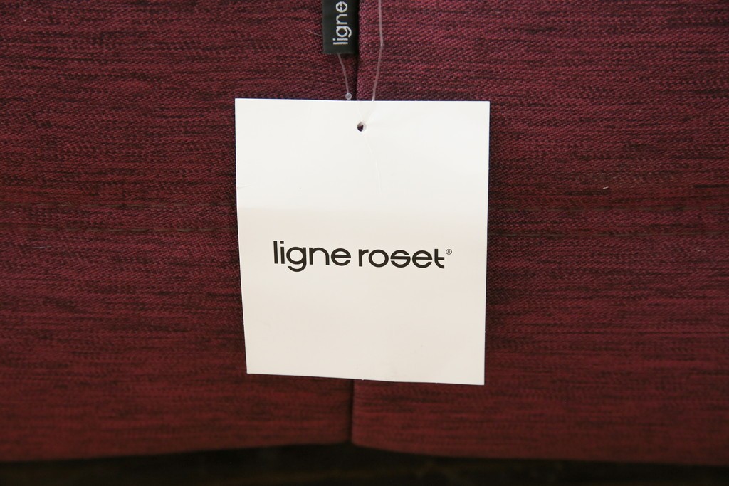 中古　美品　数回使用のみ!　Ligne roset(リーン・ロゼ)　ROSETTOGO(ロゼトーゴ)　張地Hランク　タグ付き　洗練されたモダンデザインの1人掛けソファ　(R-085769)