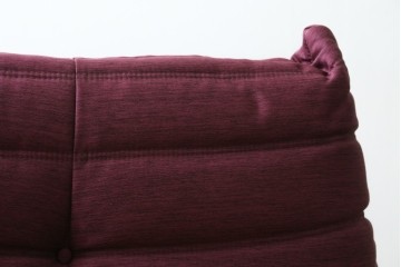 中古　美品　数回使用のみ!　Ligne roset(リーン・ロゼ)　ROSETTOGO(ロゼトーゴ)　張地Hランク　タグ付き　洗練されたモダンデザインの1人掛けソファ　(R-085769)
