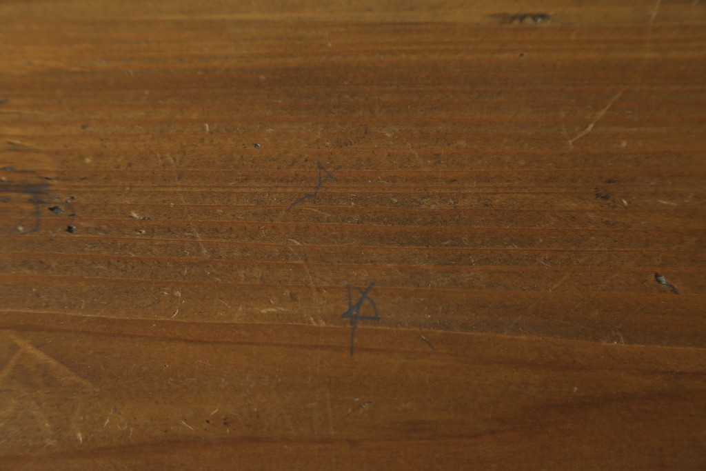 中古　美品　CRASH GATE(クラッシュゲート)取り扱い　Knot antiques(ノットアンティークス)　スギ材　古材の素材感がおしゃれなガラス扉のサイドボード　(R-085770)