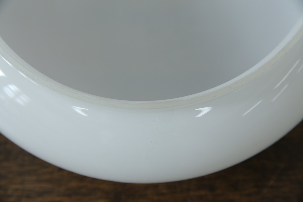 和製アンティーク　木製台座が温かみを添えるレトロなシーリングライト　(R-085774)