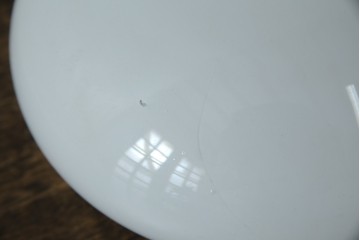 和製アンティーク　木製台座が温かみを添えるレトロなシーリングライト　(R-085774)