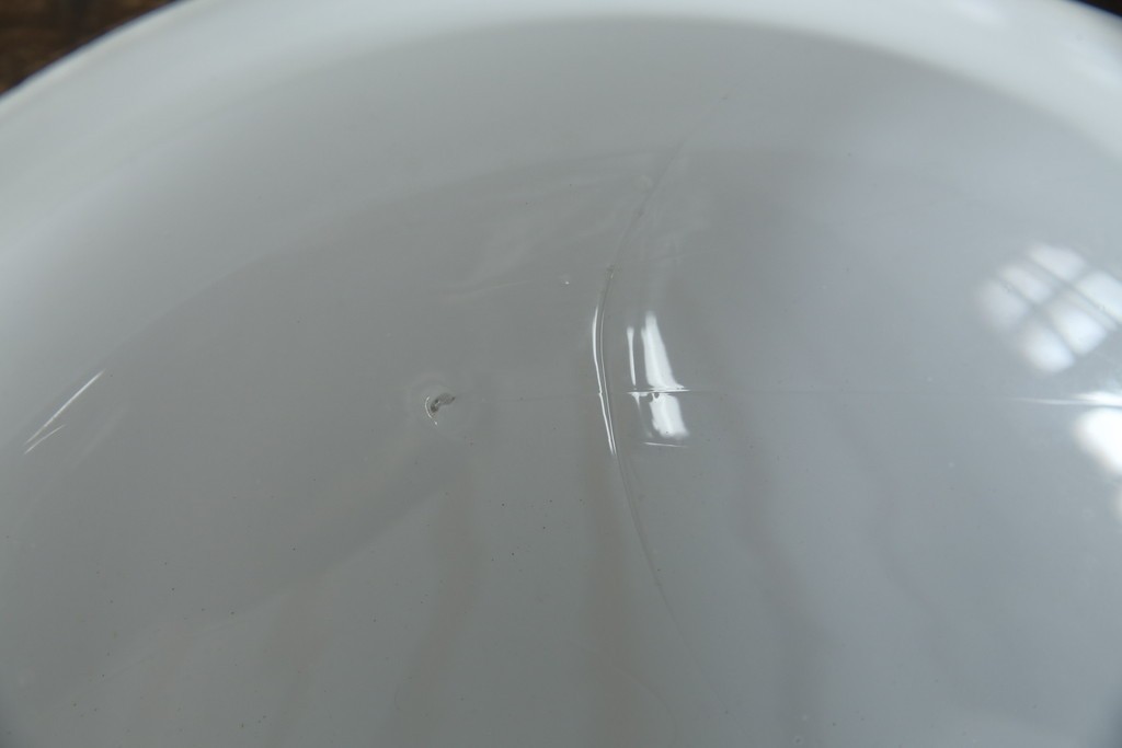 和製アンティーク　木製台座が温かみを添えるレトロなシーリングライト　(R-085774)