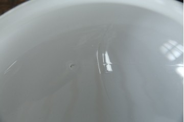 和製アンティーク　木製台座が温かみを添えるレトロなシーリングライト　(R-085774)