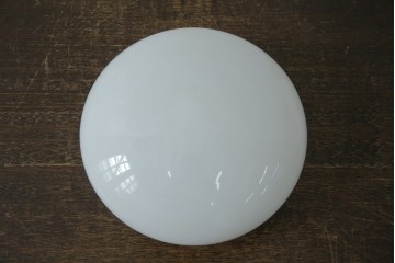 和製アンティーク　木製台座が温かみを添えるレトロなシーリングライト　(R-085774)