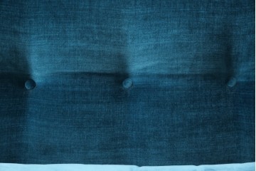 中古　B&B イタリア(Italia)　Mario Bellini(マリオ・ベリーニ)デザイン　Amanta(アマンタ)　ターコイズブルーが美しいモジュラーソファ　(R-085778)