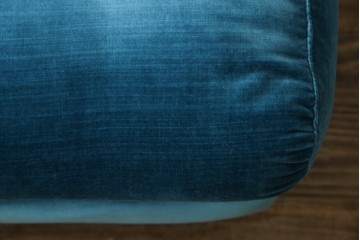 中古　B&B イタリア(Italia)　Mario Bellini(マリオ・ベリーニ)デザイン　Amanta(アマンタ)　ターコイズブルーが美しいモジュラーソファ　(R-085778)