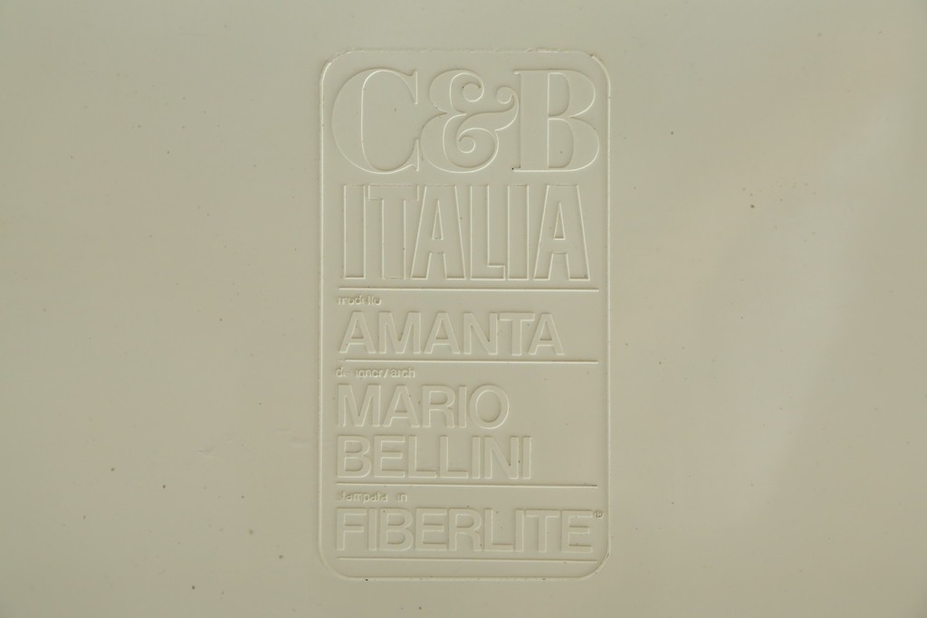 中古　B&B イタリア(Italia)　Mario Bellini(マリオ・ベリーニ)デザイン　Amanta(アマンタ)　ターコイズブルーが美しいモジュラーソファ　(R-085778)