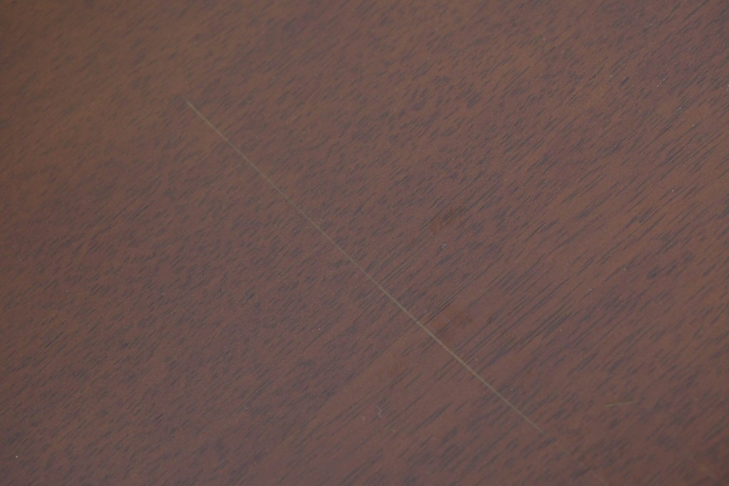 中古　美品　希少な廃番品　maruni(マルニ木工)　地中海ロイヤルシリーズ(ROYAL)　ゴールドの取手と面取り加工が上品なサイドボード　定価30万円相当　(R-085782)