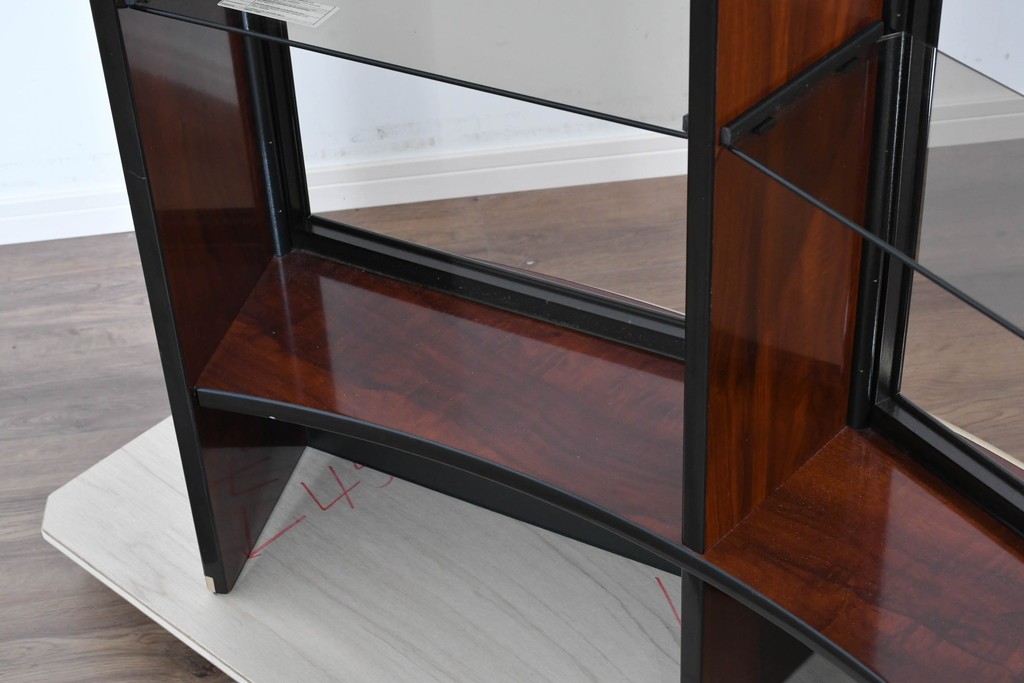 スペインヴィンテージ　希少!!　モダンデザイン　優雅なカーブラインが目を引くバーカウンター　(R-085783)