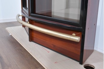 スペインヴィンテージ　希少!!　モダンデザイン　優雅なカーブラインが目を引くバーカウンター　(R-085783)