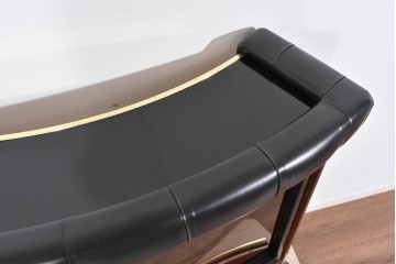 スペインヴィンテージ　希少!!　モダンデザイン　優雅なカーブラインが目を引くバーカウンター　(R-085783)