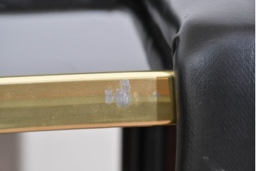 スペインヴィンテージ　希少!!　モダンデザイン　優雅なカーブラインが目を引くバーカウンター　(R-085783)