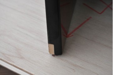 スペインヴィンテージ　希少!!　モダンデザイン　優雅なカーブラインが目を引くバーカウンター　(R-085783)