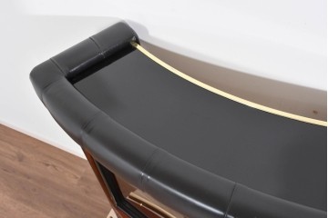 スペインヴィンテージ　希少!!　モダンデザイン　優雅なカーブラインが目を引くバーカウンター　(R-085783)