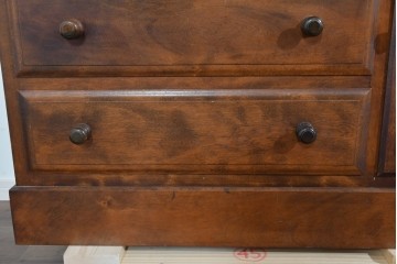 中古　九州民芸家具　温かな木味が暮らしに寄り添う味わい深いチェスト(ドレッシングチェスト)　(R-085785)