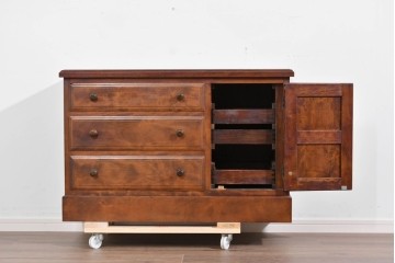 中古　九州民芸家具　温かな木味が暮らしに寄り添う味わい深いチェスト(ドレッシングチェスト)　(R-085785)