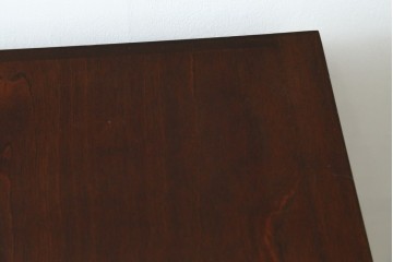 中古　美品　松本民芸家具　端正な箱型フォルムと深みのある色合いが魅力の四段チェスト　定価約16万円　(R-085786)