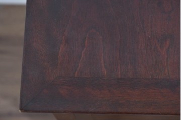 中古　美品　松本民芸家具　落ち着いた濃色の佇まいが魅力の四段チェスト　定価約16万円　(R-085786)