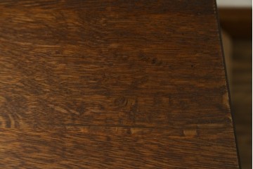 和製ヴィンテージ　希少な廃番品　飛騨産業　キツツキ　無垢楢(ナラ)材　ミラーとベンチ収納の付いた使い勝手の良いハンガーラック　(R-085791)