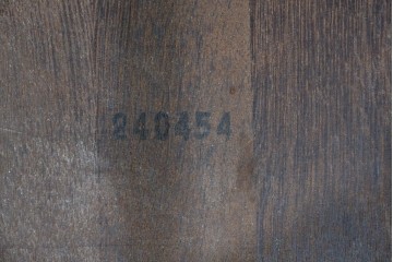 和製ヴィンテージ　廃盤品の希少なハイエンドモデル!!　飛騨産業　キツツキ　楢(ナラ)材　曲線美と丁寧な仕上げが光るロッキングチェア　(R-085792)