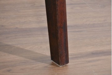 中古　松本民芸家具　50L型ラッシチェア　ラッシ編み座面の素朴なダイニングチェア　(R-085793)