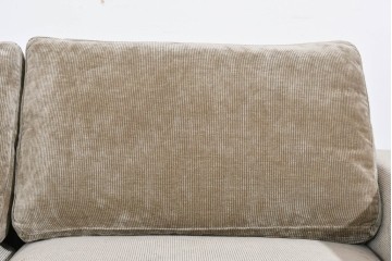 中古　美品　CRASH GATE(クラッシュゲート)　コーデュロイ生地のゆったりとした2.5人掛けソファ　(R-085794)