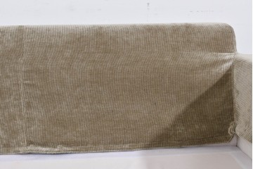 中古　美品　CRASH GATE(クラッシュゲート)　コーデュロイ生地のゆったりとした2.5人掛けソファ　(R-085794)