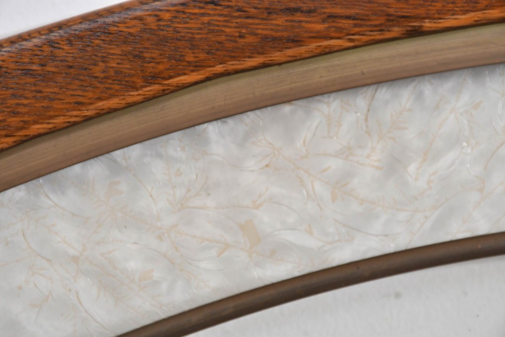 中古　美品　三越家具(現カントリーハウス)　Brugge(ブルージュ)　木目が美しいライティングビューロー　定価約37万円　(R-085803)