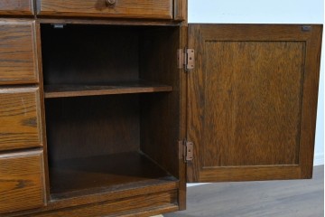 中古　美品　三越家具(現カントリーハウス)　Brugge(ブルージュ)　木目が美しいライティングビューロー　定価約37万円　(R-085803)