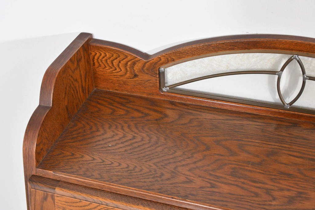 中古　美品　三越家具(現カントリーハウス)　Brugge(ブルージュ)　木目が美しいライティングビューロー　定価約37万円　(R-085803)