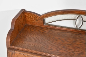 中古　美品　三越家具(現カントリーハウス)　Brugge(ブルージュ)　木目が美しいライティングビューロー　定価約37万円　(R-085803)