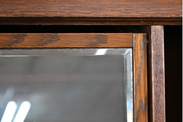 中古　美品　三越家具(現カントリーハウス)　Brugge(ブルージュ)　木目が美しいライティングビューロー　定価約37万円　(R-085803)