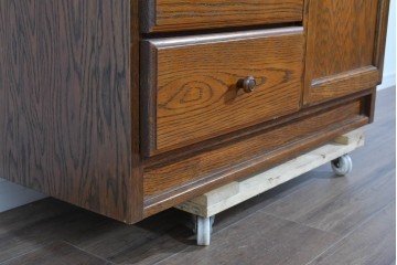 中古　美品　三越家具(現カントリーハウス)　Brugge(ブルージュ)　木目が美しいライティングビューロー　定価約37万円　(R-085803)