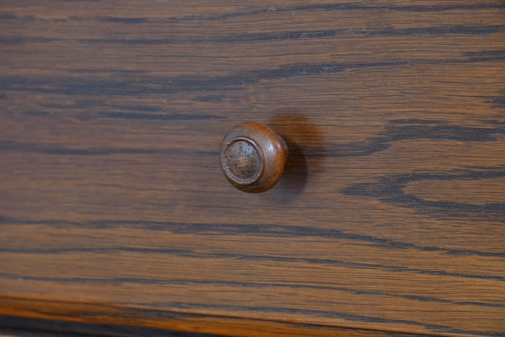 中古　美品　三越家具(現カントリーハウス)　Brugge(ブルージュ)　木目が美しいライティングビューロー　定価約37万円　(R-085803)