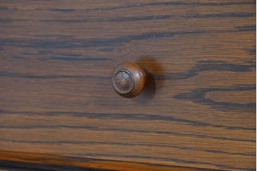 中古　美品　三越家具(現カントリーハウス)　Brugge(ブルージュ)　木目が美しいライティングビューロー　定価約37万円　(R-085803)