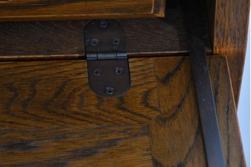 中古　美品　三越家具(現カントリーハウス)　Brugge(ブルージュ)　木目が美しいライティングビューロー　定価約37万円　(R-085803)