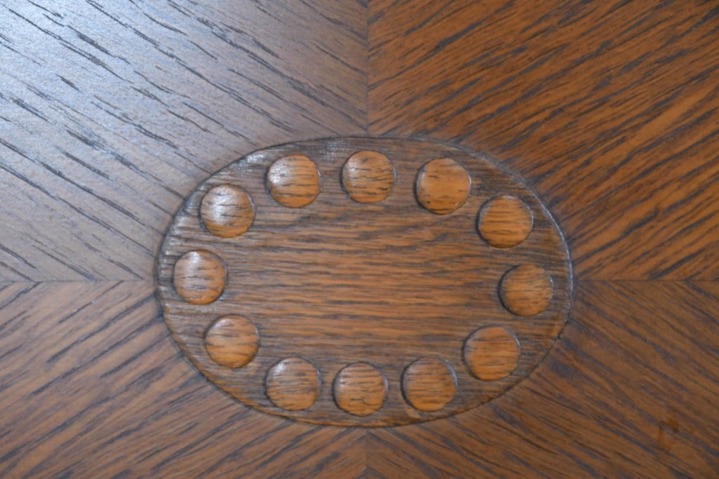 中古　美品　三越家具(現カントリーハウス)　Brugge(ブルージュ)　木目が美しいライティングビューロー　定価約37万円　(R-085803)