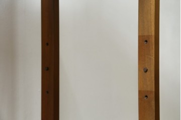中古　希少な廃番品　吉川商事(D&A YOSHIKAWA)　モック工芸　葡萄園シリーズの引き出し付きブックシェルフ　(R-085805)