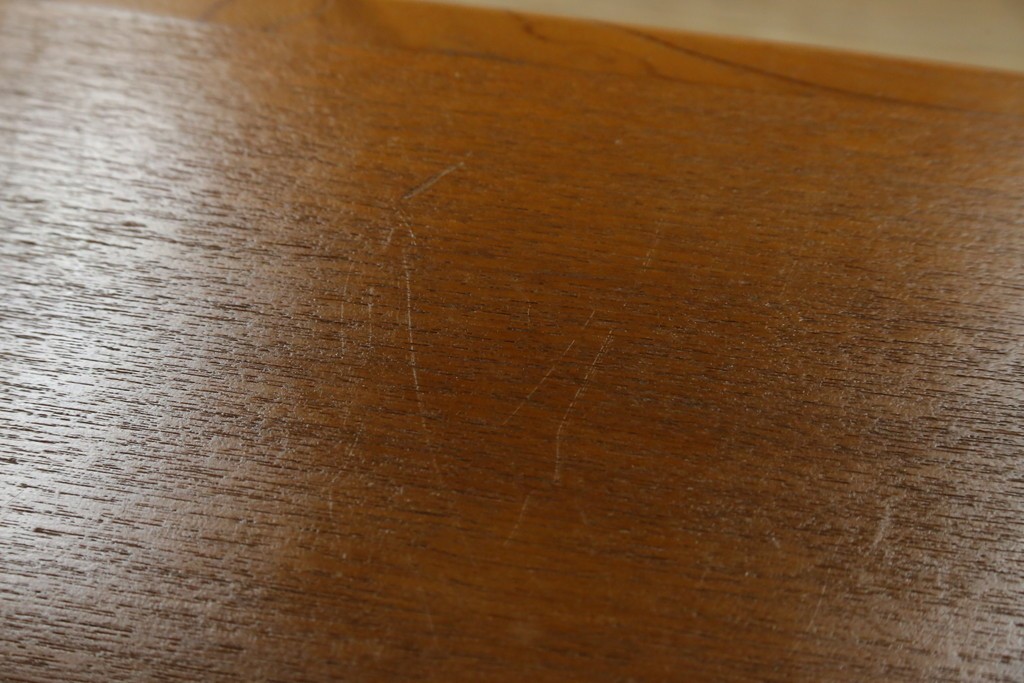 中古　希少な廃番品　吉川商事(D&A YOSHIKAWA)　モック工芸　葡萄園シリーズの引き出し付きブックシェルフ　(R-085805)