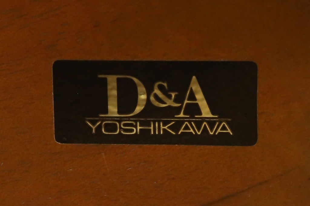 中古　希少な廃番品　吉川商事(D&A YOSHIKAWA)　モック工芸　葡萄園シリーズの引き出し付きブックシェルフ　(R-085805)
