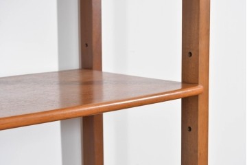 中古　希少な廃番品　吉川商事(D&A YOSHIKAWA)　モック工芸　葡萄園シリーズの引き出し付きブックシェルフ　(R-085805)