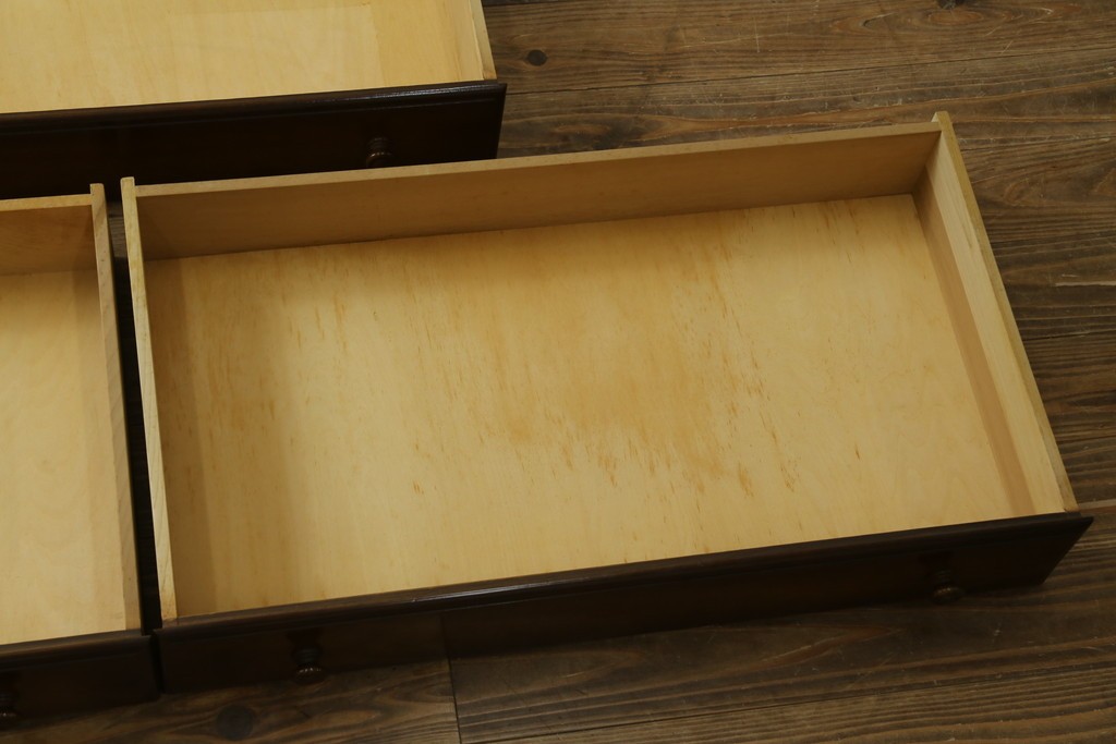 中古　美品　飛騨産業　キツツキ　ディスプレイと収納を両立するシェルフ　(R-085810)