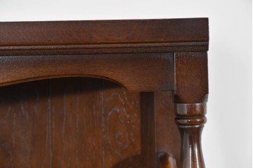 中古　美品　飛騨産業　キツツキ　ディスプレイと収納を両立するシェルフ　(R-085810)