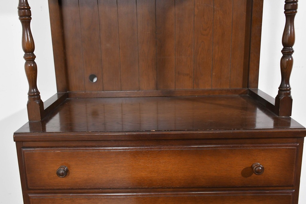 中古　美品　飛騨産業　キツツキ　ディスプレイと収納を両立するシェルフ　(R-085810)