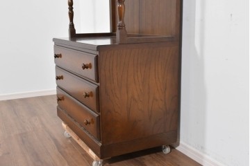 中古　美品　飛騨産業　キツツキ　ディスプレイと収納を両立するシェルフ　(R-085810)