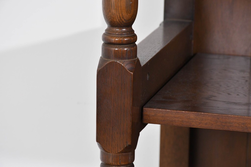 中古　美品　飛騨産業　キツツキ　ディスプレイと収納を両立するシェルフ　(R-085810)