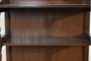 中古　美品　飛騨産業　キツツキ　ディスプレイと収納を両立するシェルフ　(R-085810)