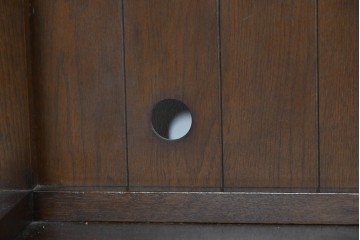 中古　美品　飛騨産業　キツツキ　ディスプレイと収納を両立するシェルフ　(R-085810)