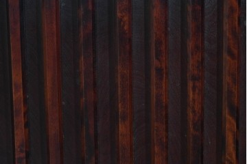 《天板取り付け加工費込み》　中古　美品　国産民芸家具　カバ材の木味を楽しめる水屋箪笥サイドボード　(R-085813)